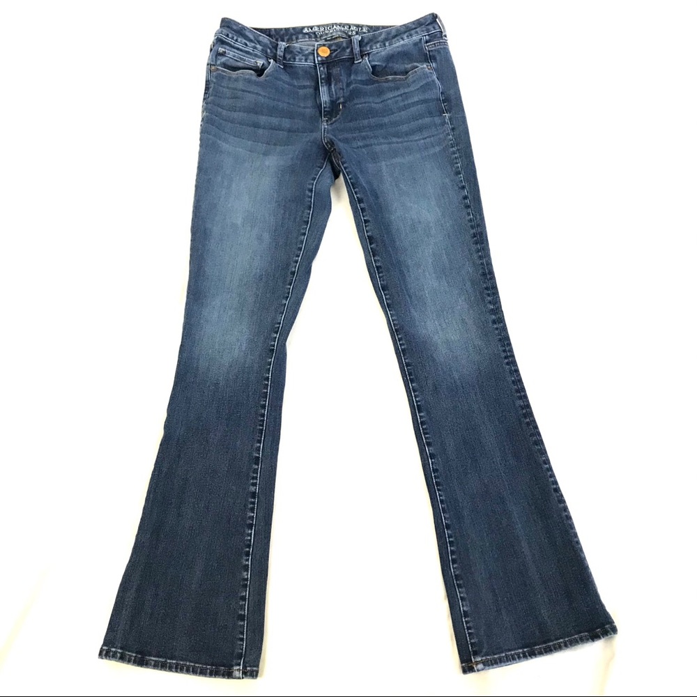 American Eagle Skinny Kick Bootcut Jeans 10